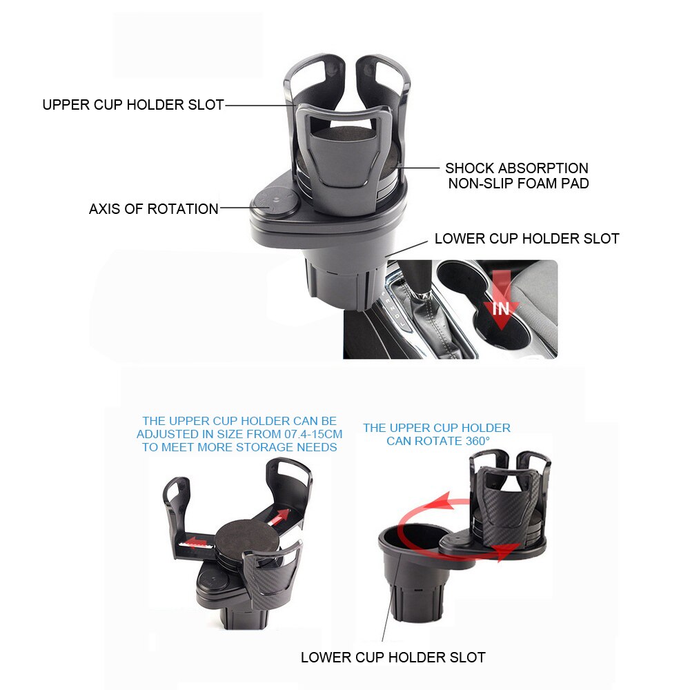 Humbleme™ Carcup Holder extender