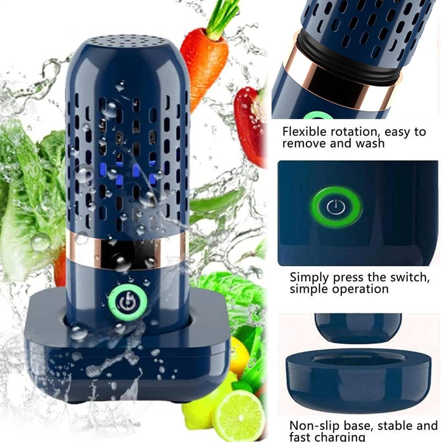 Humbleme️️™ Wireless Fruit Vegetable Cleaner Capsule